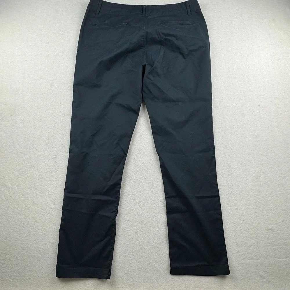 Betabrand‎ Mens Size 32x30 Black Chino Pants Zippered Pockets Stretch